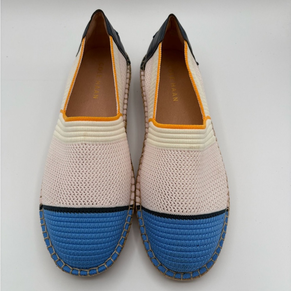 New Cole Haan Women CF Espadrille Primrose/ivory  Size 8 B